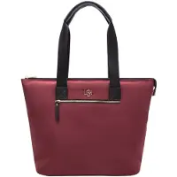 L.credi Schultertasche Phelina Shopper Wine weinrot