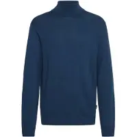 Blend Rollkragenpullover "Rollkragenpullover BHDan", Herren, Gr. 3XL, blau (marineblaus), Obermaterial: 70% Viskose CV. 30% Nylon NY., Pullover Rollkragenpullover