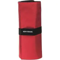 Koh-I-Noor DJTG-24, Weiches Federmäppchen, Stoff, Grün, Einfarbig, Reißverschluss, Uni