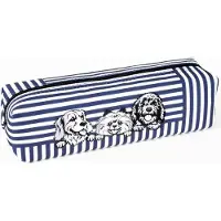 FANDY Stoff-Stifteetui Doggy 2 Design mit Sublimationsdruck, waschbar, 21x6x6 cm
