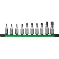 TTI Milwaukee Bit-Steckschlüsseleinsatz-Set 3/8 Zoll 10-teilig TX Bit-Steckschlüsseleinsatz 3/8" Set