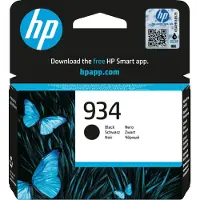 HP 934 Schwarz Original-Druckerpatrone, Standard, Schwarz, Tinte auf Pigmentbasis, 1 Stück(e), 400 Seiten