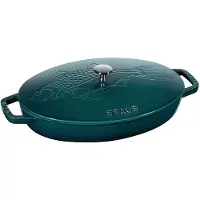 Staub ZWILLING 40501-125-0, Oval, Grün, Frankreich, 1 Stück(e), 2,8 l, 410 mm