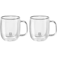 Zwilling 39500-110, Transparent, Borosilikatglas, Rund, 2 Stück(e), klar, 80 ml
