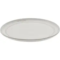 Staub Dining Line Teller flach, 22 cm | Weisser Trüffel | Keramik