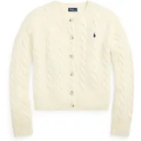 Ralph Lauren Strickjacke 211972104002 Weiß Slim Fit