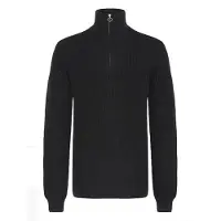 Blend Troyer "Troyer BHDeno", Herren, Gr. M, schwarz, Obermaterial: 50% Baumwolle CO. 50% Polyacryl PAN., Pullover Troyer