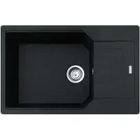 Franke Urban - Fragranit Küchenspüle UBG 611-78 FTL, 780x500 mm, onyx 114.0700.105