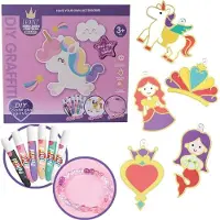 Askato Kreativset für Kinder: Prinzessin-Design zum Basteln und kreativen Gestalten