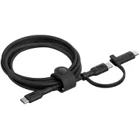 Belkin BoostCharge Pro, 1,5 m, USB C, USB C/Lightning, USB 2.0, 0,48 Gbit/s, Schwarz