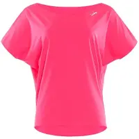 Winshape Oversize-Shirt "DT101", Damen, Gr. XS, pink (neon pink), 80% Polyester, 20% Elasthan, U-Boot-Ausschnitt, Shirts Oversize-Shirt, Functional