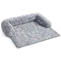 Feandrea Hundebett Plüsch Hundedecke Sofa Sofaschutz Hundekissen gemütlich