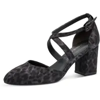 Tamaris Damen Pumps Vegan grau 39