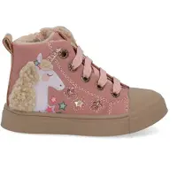 Shoesme Veterschoen hoog Veterschoen hoog - roze - Maat 27