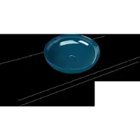 Kaldewei MIENA Waschtisch-Schale 3181, rund, ohne Überlauf, Durchmesser 380mm, 909406003678, Farbe: Deep Dream mit Perl-Effekt