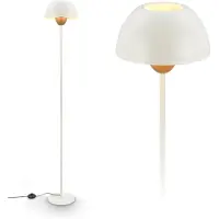Briloner Stehlampe Stehleuchte Standleuchte Wohnzimmer Kabelschalter Leselampe