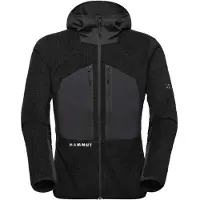 Mammut - Eiger Nordwand Pro Midlayer Air Hooded Jacket - Fleecejacke Gr XXL schwarz