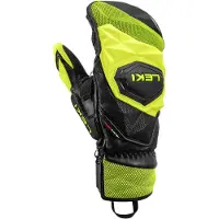 LEKI Handschuhe WCR Venom SL 3D Mitten black-ice lemon - 7,5