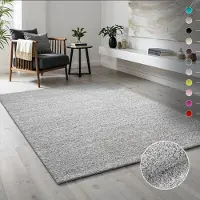 Sanat Hochflor-Läufer "LOCA", rechteckig, 30 mm Höhe, Wohnzimmer, Langflor, Shaggy, Schlafzimmer