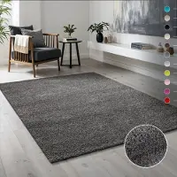 Sanat Hochflor-Läufer "LOCA", rechteckig, 30 mm Höhe, Wohnzimmer, Langflor, Shaggy, Schlafzimmer