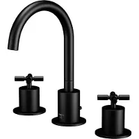 Steinberg Serie 250 Waschtischarmatur, schwenkbar, 3-Loch, mit Ablaufgarnitur, Ausladung 150mm, 2502000S