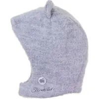 Sterntaler - Kid's Schalmütze Wolle mit Ohren - Mütze Gr 47 cm grau