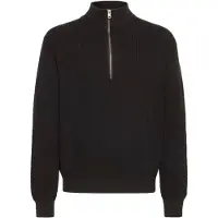 !Solid Troyer SOLID "Troyer SDRiver", Herren, Gr. S, schwarz (true schwarz), Obermaterial: 100% Baumwolle CO., Pullover Troyer