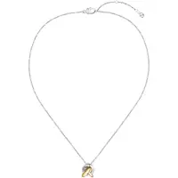 BOSS Kette mit Anhänger "HARMONIE", rosa (edelstahlfarben, gelbgoldfarben, roségoldfarben), Halsketten, Edelstahl, L: 50,5, Kette mit Anhänger