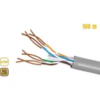 Phasak Phr 6100 Cat6 Rolle Netzwerkkabel 100 M