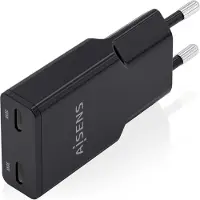 Aisens ASCH-30W2P049-BK, Drinnen, AC, 20 V, Schwarz