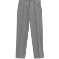 Bugatti Chinohose "Cozy Times", Herren, Gr. 32, Länge 32, grau (240, grau), 68% Polyester, 28% Viskose, 4% Elasthan, unifarben, gerade, unten schmal, Hosen Chinohose, Tapered Fit mit Soft Touch