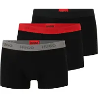 HUGO 50532611 Trunk Red Boxershorts 3 Einheiten