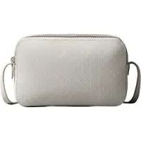 Calvin Klein Handtasche Emblem Aop Elongated Camera Bag LV04F3268G Écru