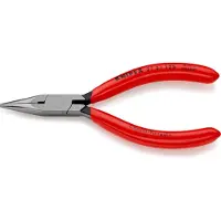 Knipex 37 31 125 Greifzange schwarz atramentiert 125 mm, flach-rund