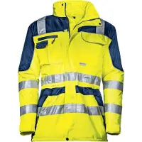 Uvex Wetterjacke protection flash gelb, warngelb L