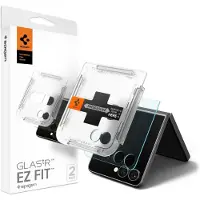 Spigen Glas.TR EZ Fit HD Panzerglas 2er-Pack für Samsung Galaxy Z Flip 7 - Transparent