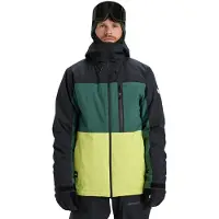 Quiksilver Snowboardjacke "Sycamore Block 20K", Herren, Gr. S, schwarz, Obermaterial: 100% Microfaser;, Jacken Snowboardjacke