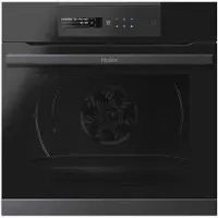 Haier I-Message Series 4 HWO60SM5B9BH, Medium, Elektrischer Ofen, 70 l, 70 l, Lüfterunterstützt, Pyrolytisch