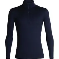 Icebreaker M 200 Oasis Long Sleeve Half Zip midnight navy (IB401) S