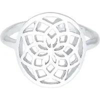 Elli Silberring "Ring Traumfänger 925 Sterling Silber", silber, Fingerringe, Damen, Silber 925 (Sterlingsilber), Silberring