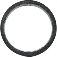 KUZZOI Silberring "Ring Herren Bandring Basic 925 Silber" Gr. 60, schwarz, Fingerringe, Herren, 60, Silber 925 (Sterlingsilber), Silberring