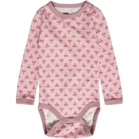 Hummel Baby-Body für Mädchen mit langen Ärmeln Bambo