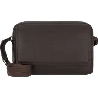 PICARD Leder Umhängetasche Schultertasche Milano Shoulder Bag Cafe dunkelbraun