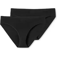 Schiesser Unterwäsche Damen 174385 95/5 Black (2er Set)-XL