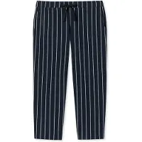 Schiesser 3/4-Hose "Mix + Relax", Damen, Gr. 44, N-Gr, bunt (multicolor 1), Single Jersey, Obermaterial: 95% Baumwolle, 5% Elasthan, bequem 3/4-Länge, Hosen 3/4-Hose, seitliche Taschen, Bindeband