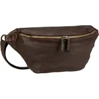 Harold's Leder Umhängetasche Submarine Hipbag Brown dunkelbraun