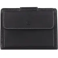 Esquire Leder Geldbörse Dallas Wallet Vertical Black schwarz