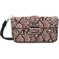 PICARD Umhängetasche Glamping Crossbody Bag Snake lachsfarben schwarz