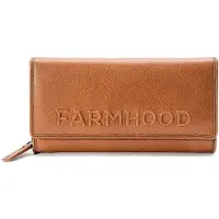 Farmhood Memphis Geldbörse RFID Schutz Leder 19 cm