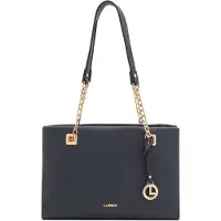 L.credi Schultertasche Karin Shopper Navy dunkelblau